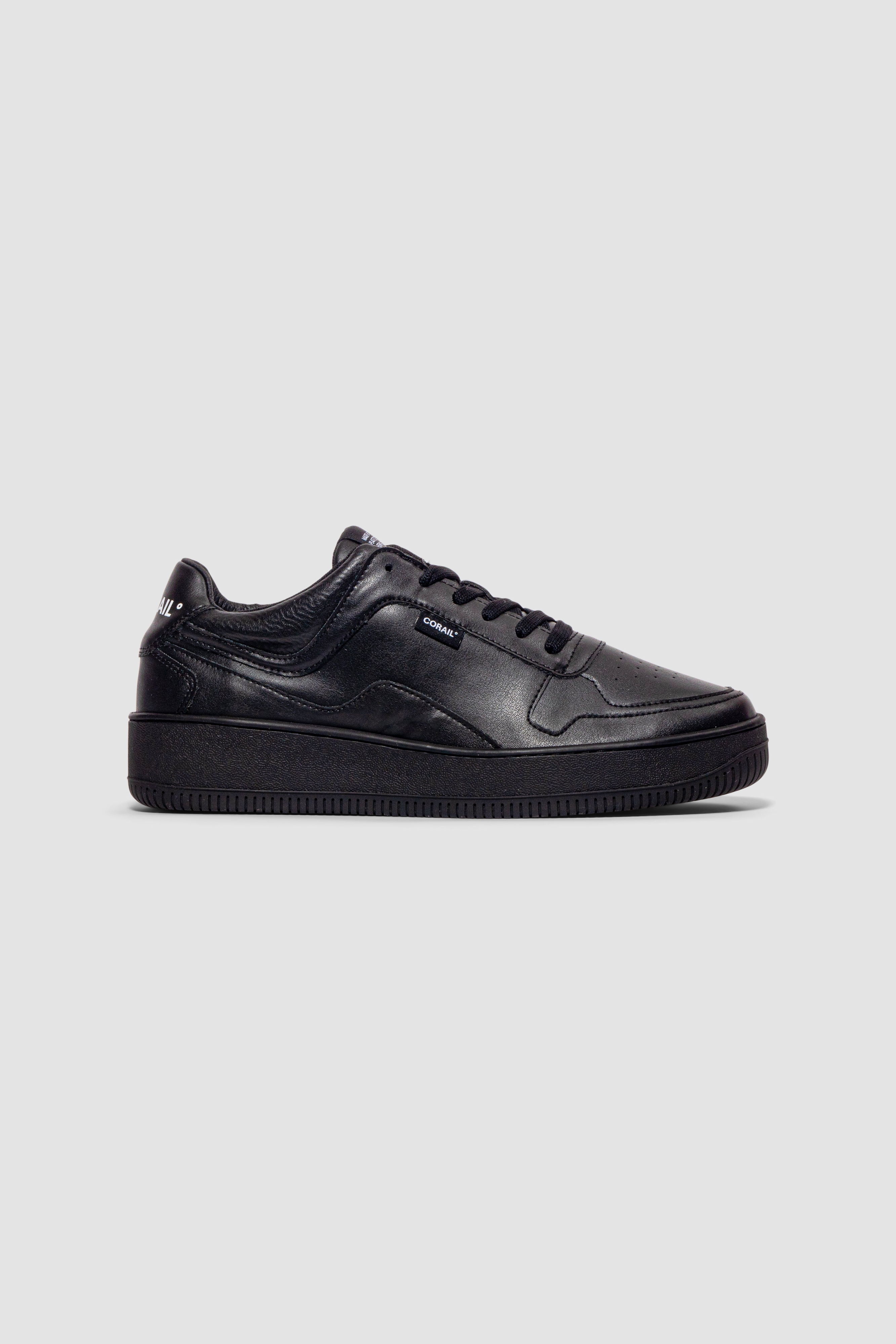 Corail mannen vegan Sneakers Line 90 Zwart