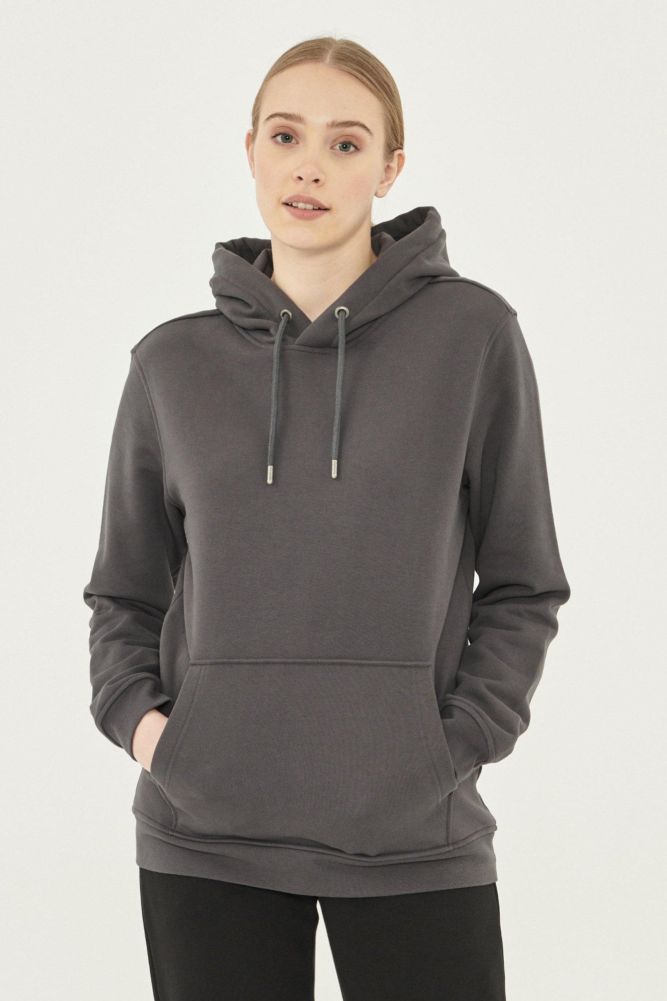 ORGANICATION  Hoodie Donkergrijs