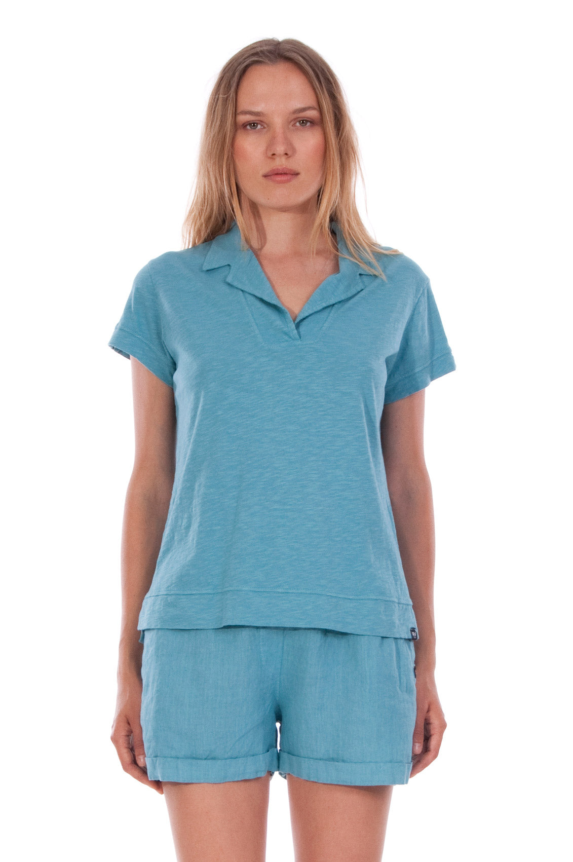RAVENS VIEW IBIZA  Poloshirt Alexa Cameo Blauw