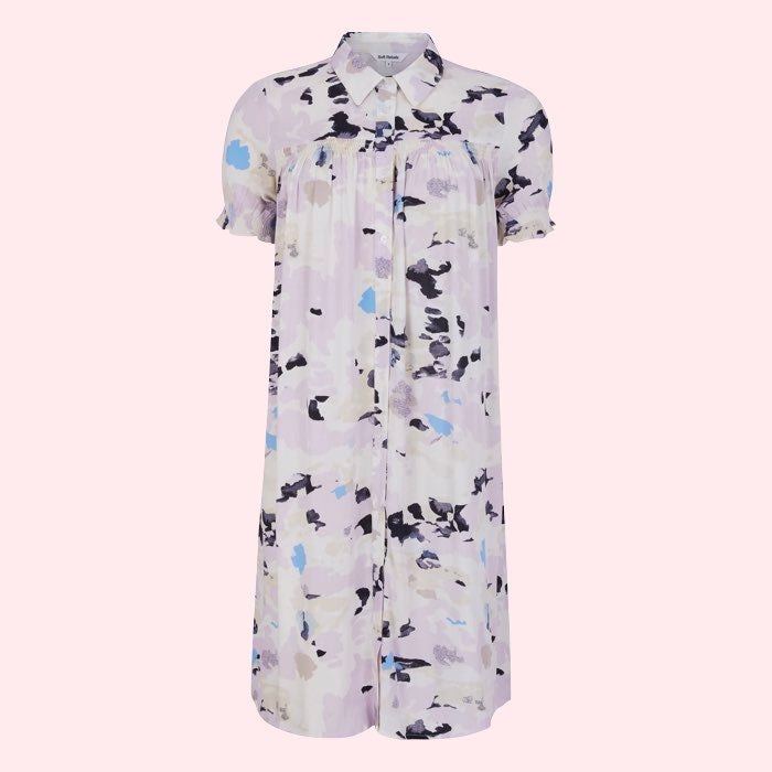 Shirt Jurk Remi | Soft Rebels | Lila Blauw