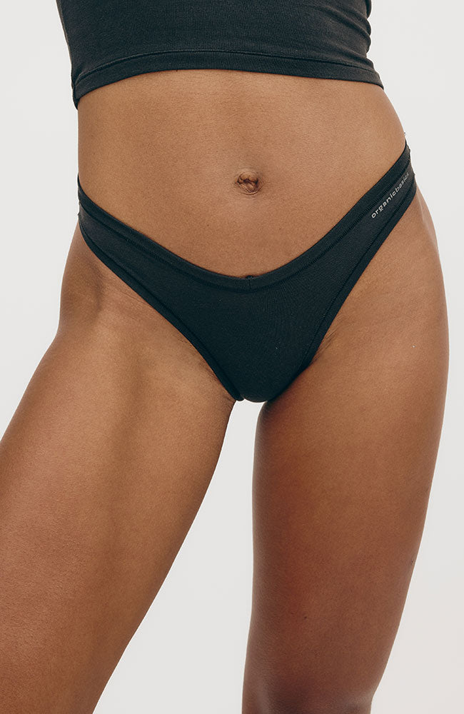 Flex cheeky briefs zwart