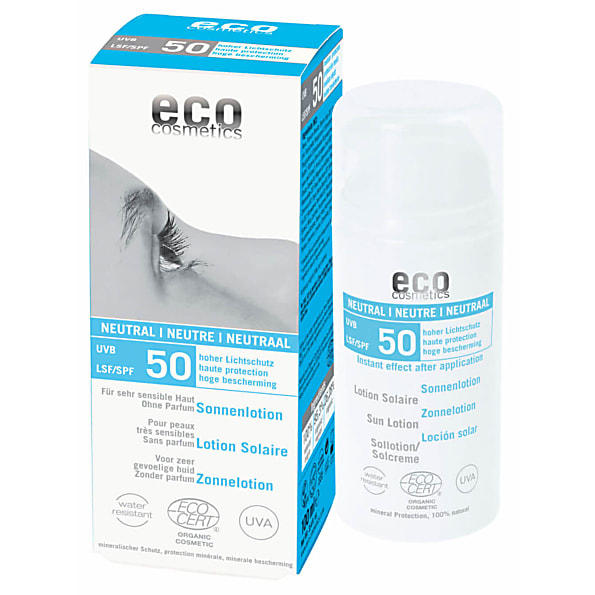 Eco Cosmetics Zonnecreme Zonder Parfum SPF 50
