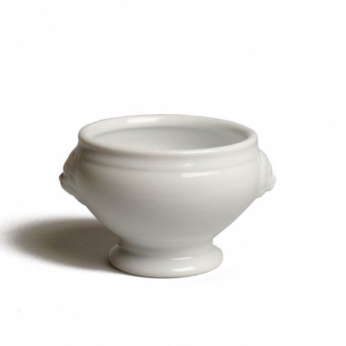 Kom leeuwenkop, porselein, Ø 10,5 cm