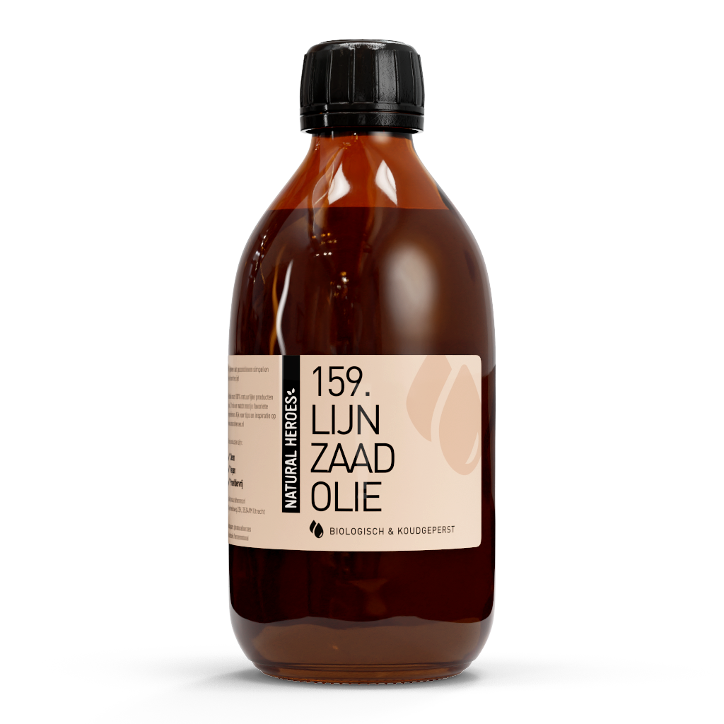 Lijnzaadolie (Biologisch & Koudgeperst)