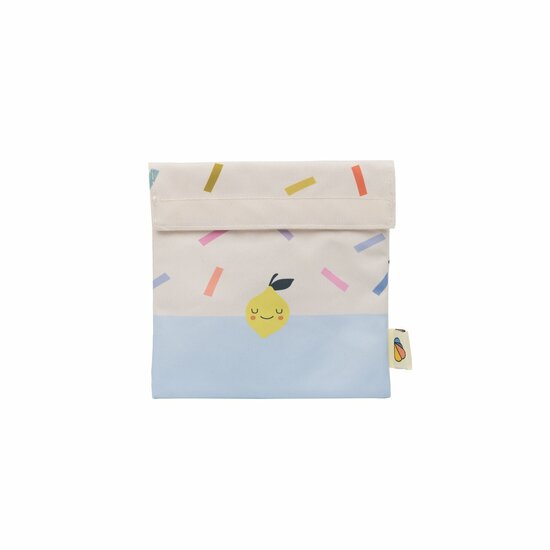 The Cotton Cloud Sandwich Bag Confetti - Herbruikbaar boterhamzakje