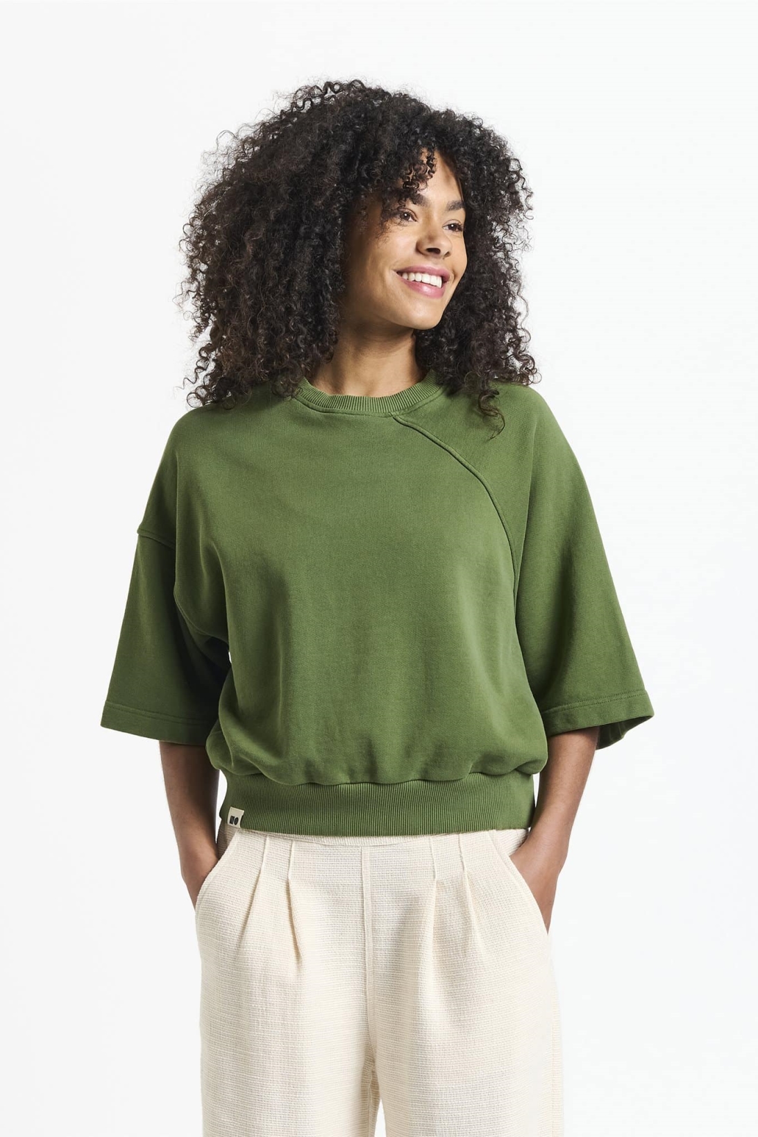 New Optimist Dames Sweater Eef Groen