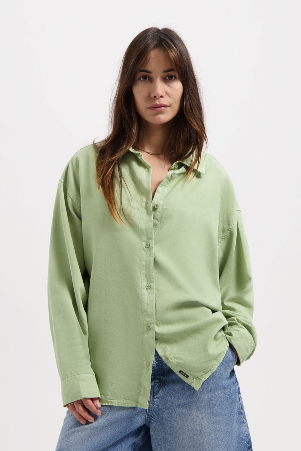 Kuyichi  Sadie Shirt Groen