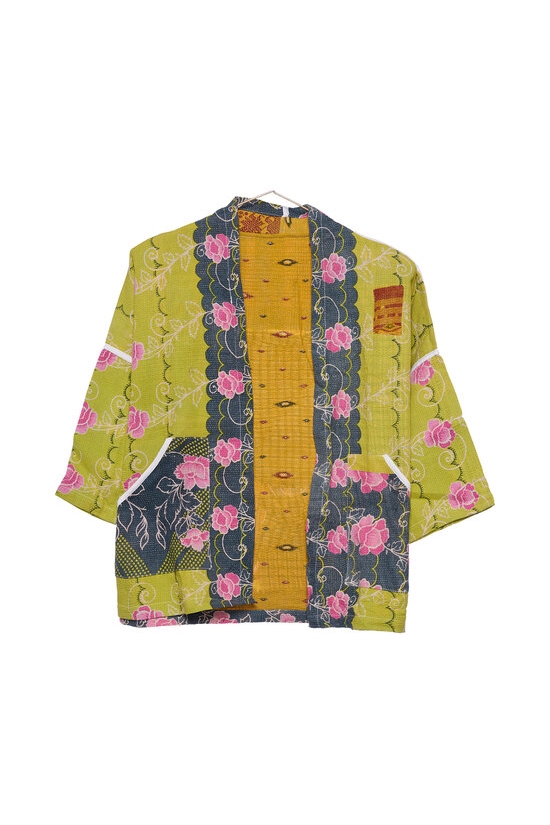 Sissel Edelbo  Vest Jasje Tyler Kantha Groen