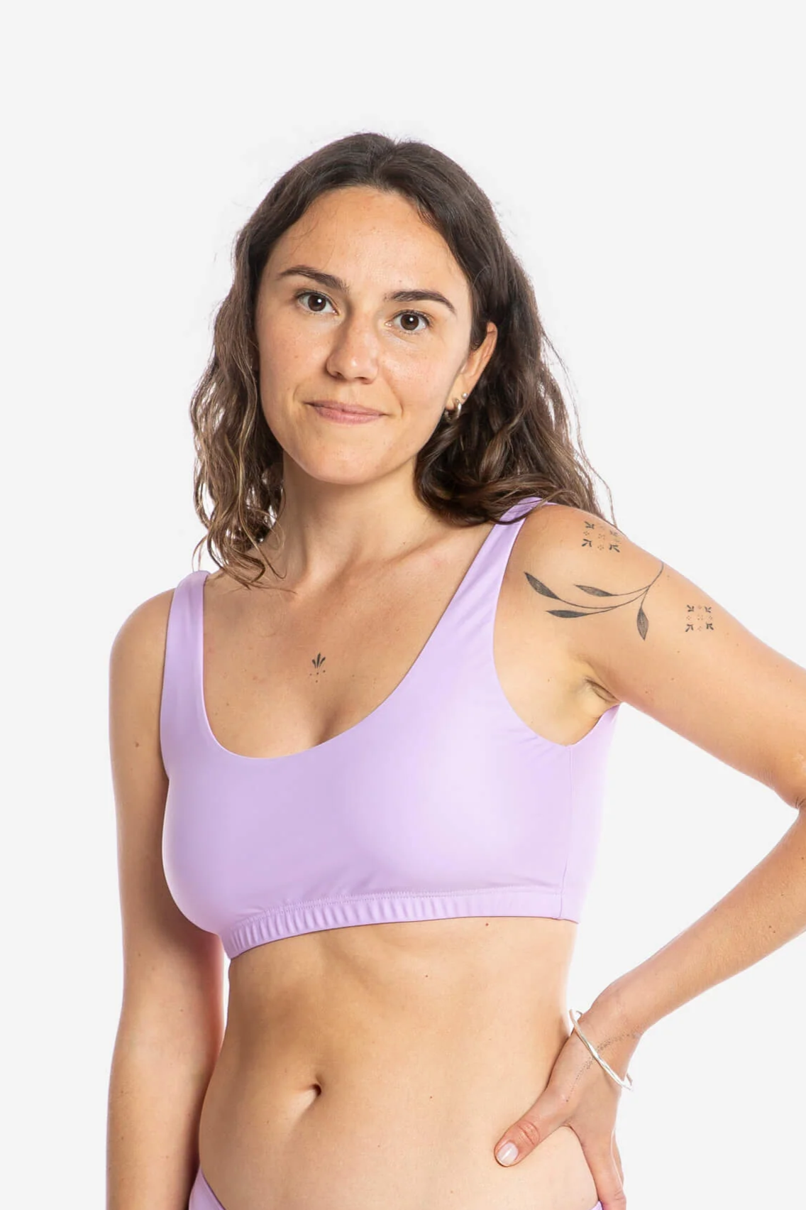 MATONA  Bikini Top Surf Lilac