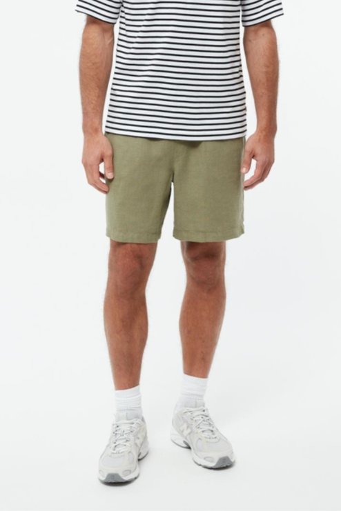 Givn mannen vegan Shorts Laurin Faded Olive