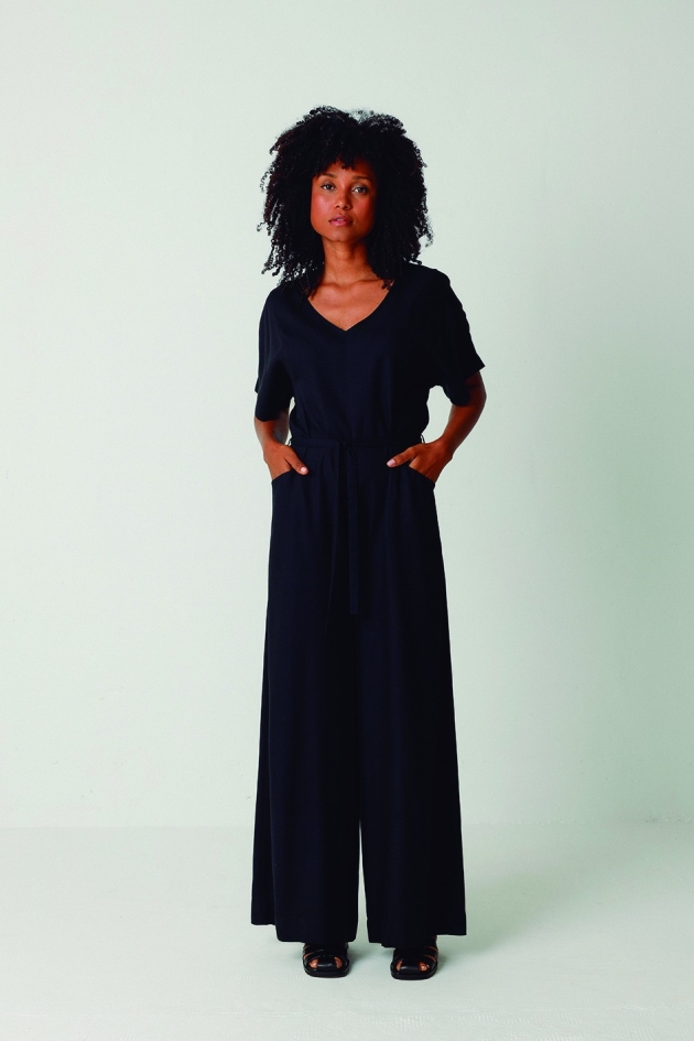 SKFK  Jumpsuit Alaia Zwart