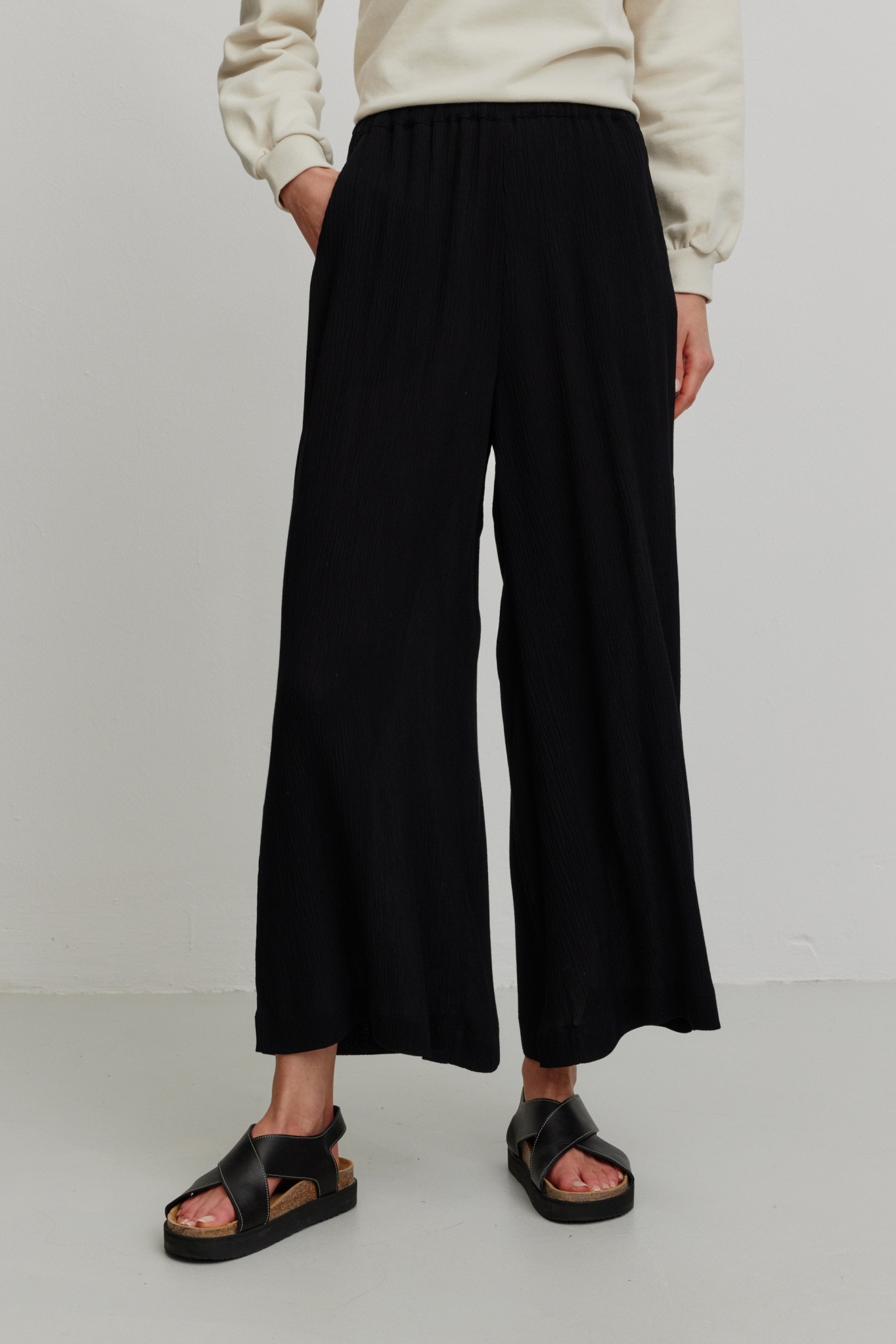 Recolution  Broek Mandevilla Zwart