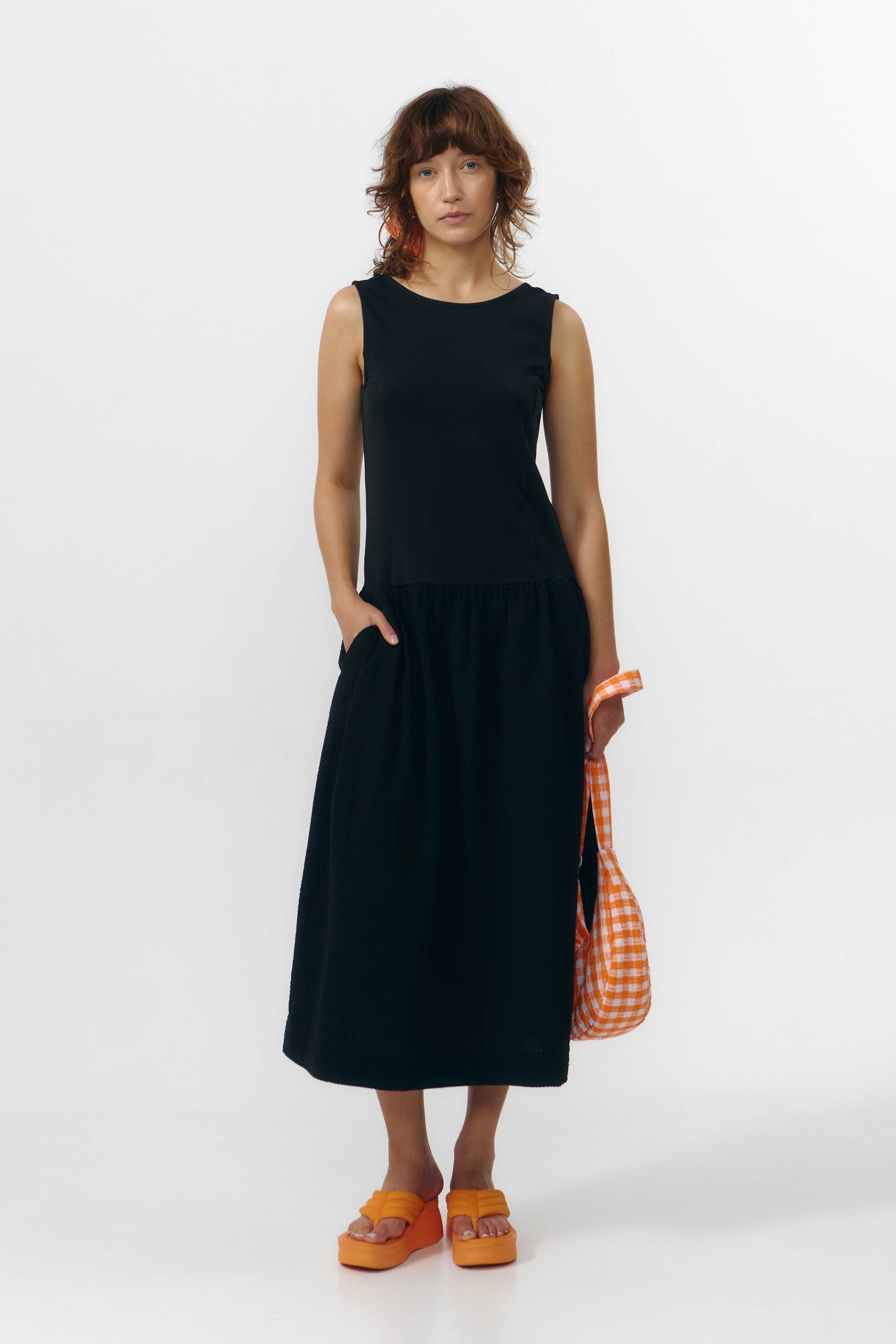 SUITE13LAB  Jurk Mie Zwart