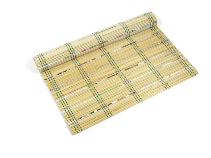 Fairtrade Placemat, bamboe met gerecycled papier
