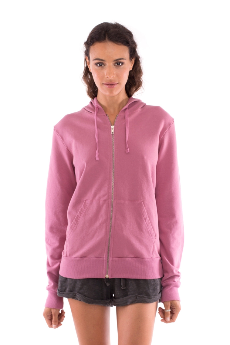 RAVENS VIEW IBIZA  Hoodie Zip Vedra Violet Roze